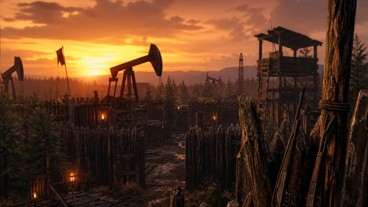 The Front guide art — oil fields and tech tree on Windows PC